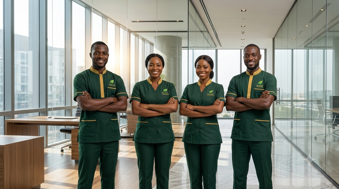 Somek Cleaning Services professional team Abuja