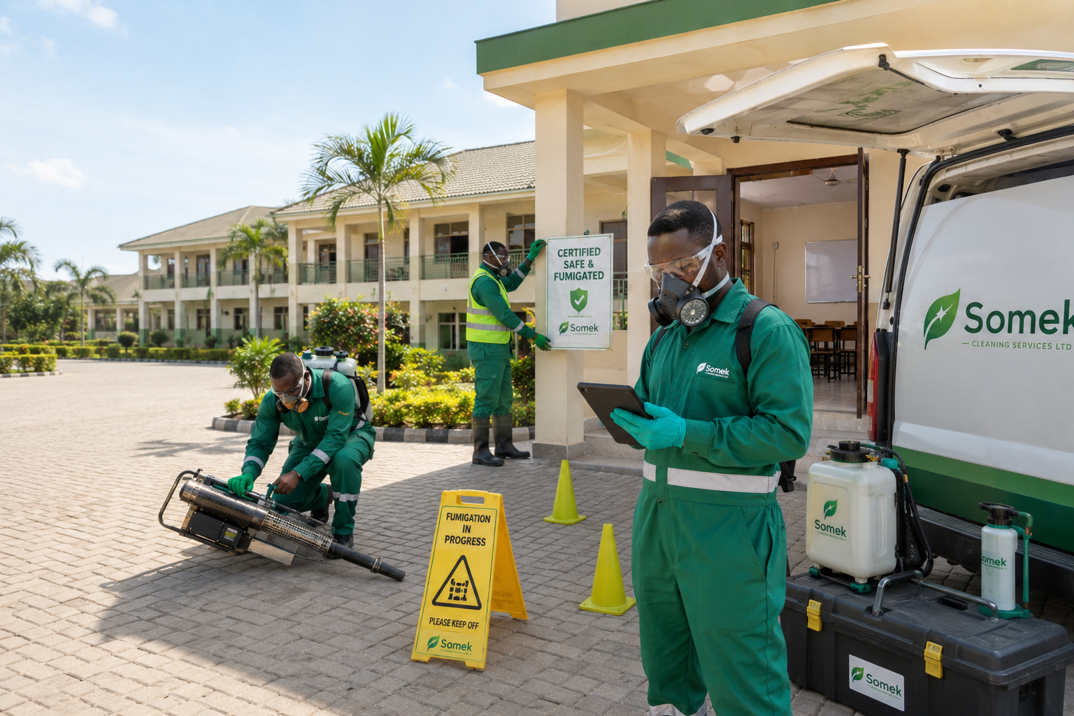 Somek professional fumigation team Abuja